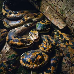 serpentes exóticas