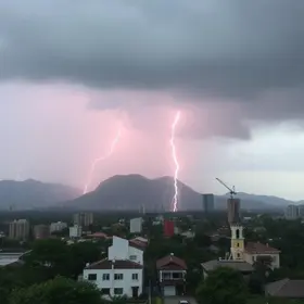 Pancadas de chuva Assis