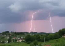 Assis clima trovões raios