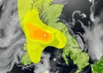 alerta de tempestade em Assis