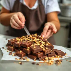 chocolate artesanal saudável