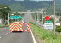 interdição na Rodovia Raposo Tavares