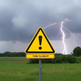 alerta amarelo