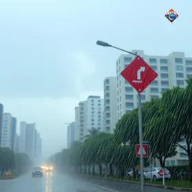 Defesa Civil de SP envia alertas severos de chuva e ventos