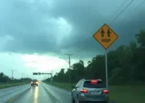 tempestade na estrada