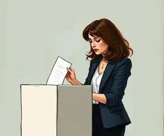 votação no EE Carolina Francini Burali